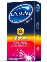 Lifestyles Ribbed Condoms